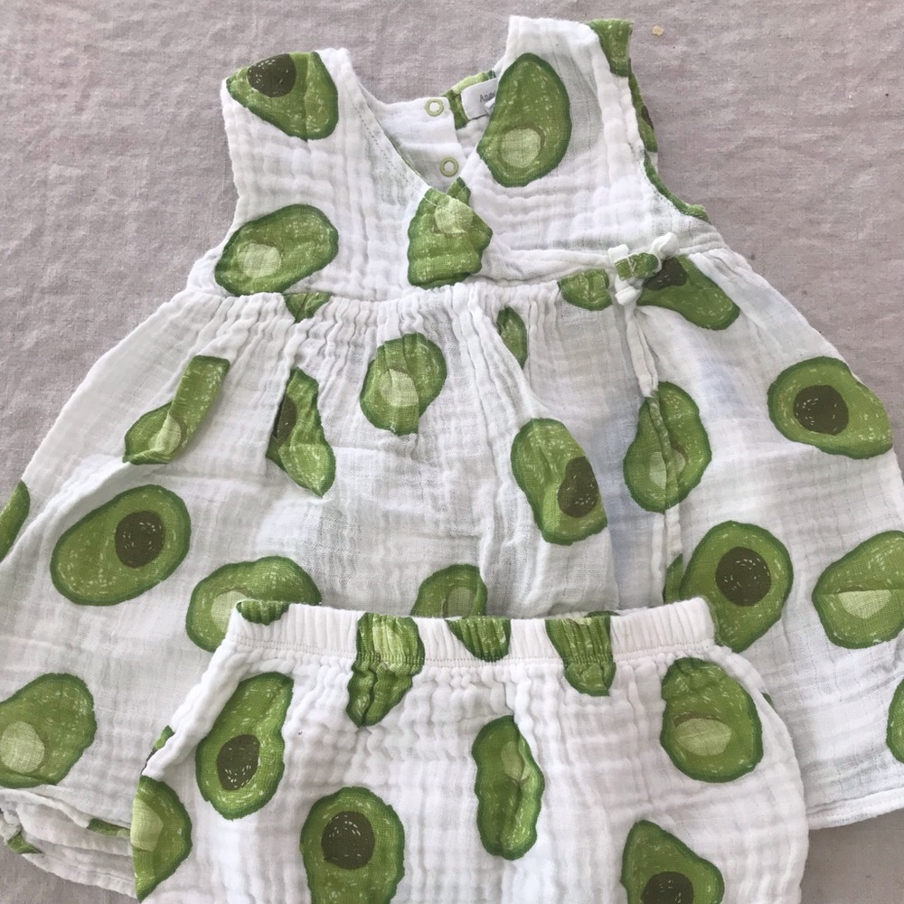 Angel Dear Dress and Bloomers set